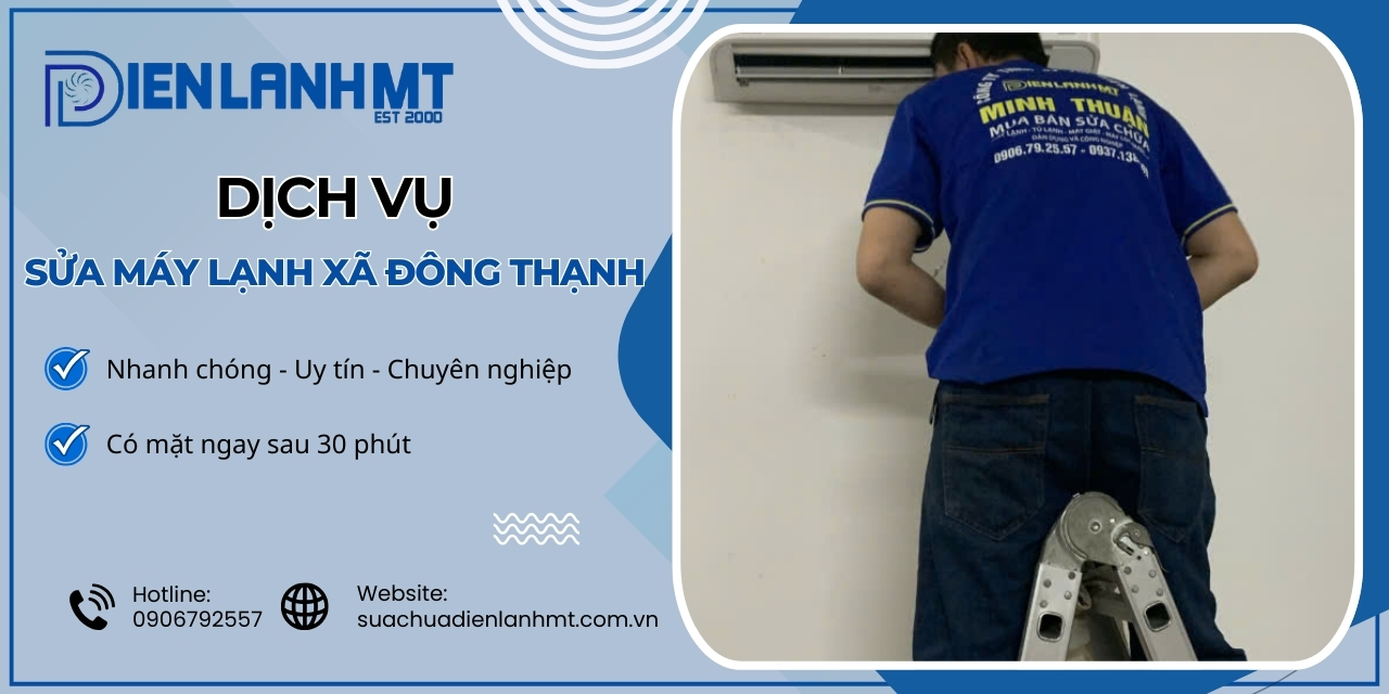 Khi nào thì cần gọi thợ sửa máy lạnh Xã Đông Thạnh?