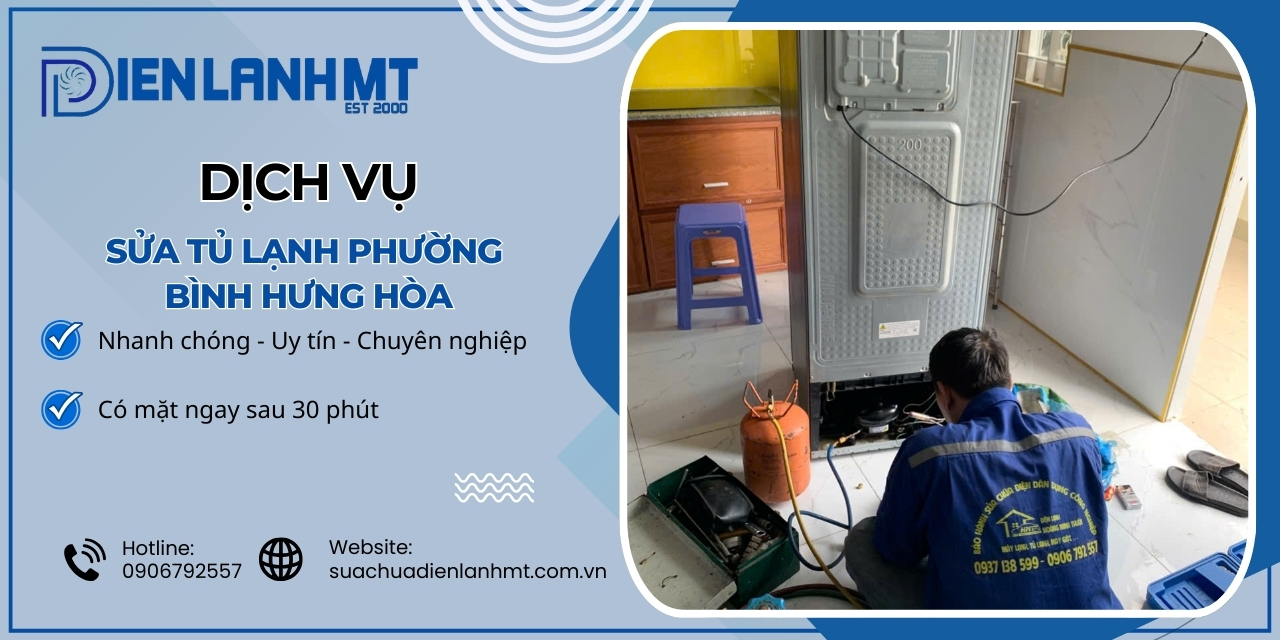 Khi nào thì cần gọi thợ sửa tủ lạnh Phường Bình Hưng Hòa?