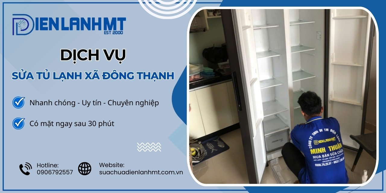 Khi nào thì cần gọi thợ sửa tủ lạnh Xã Đông Thạnh?