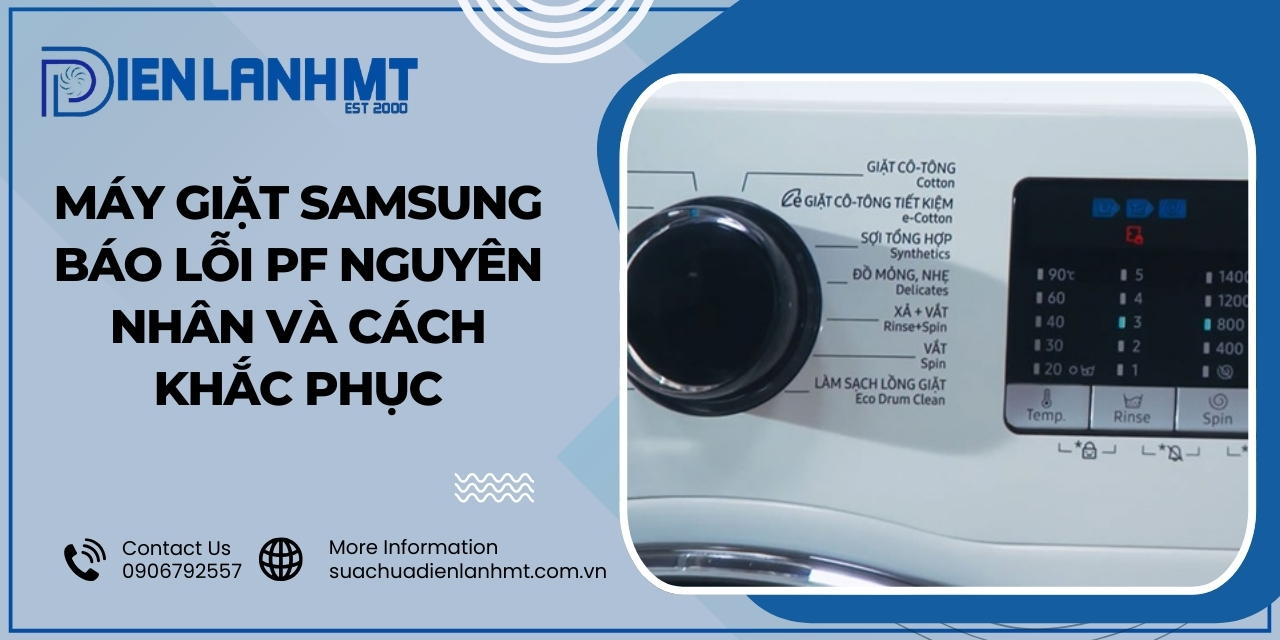 Lỗi 4C2 máy giặt Samsung là gì?