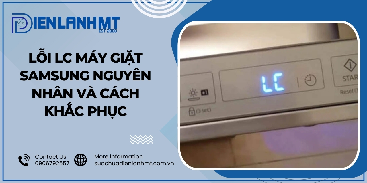 Lỗi LC máy giặt Samsung là gì?
