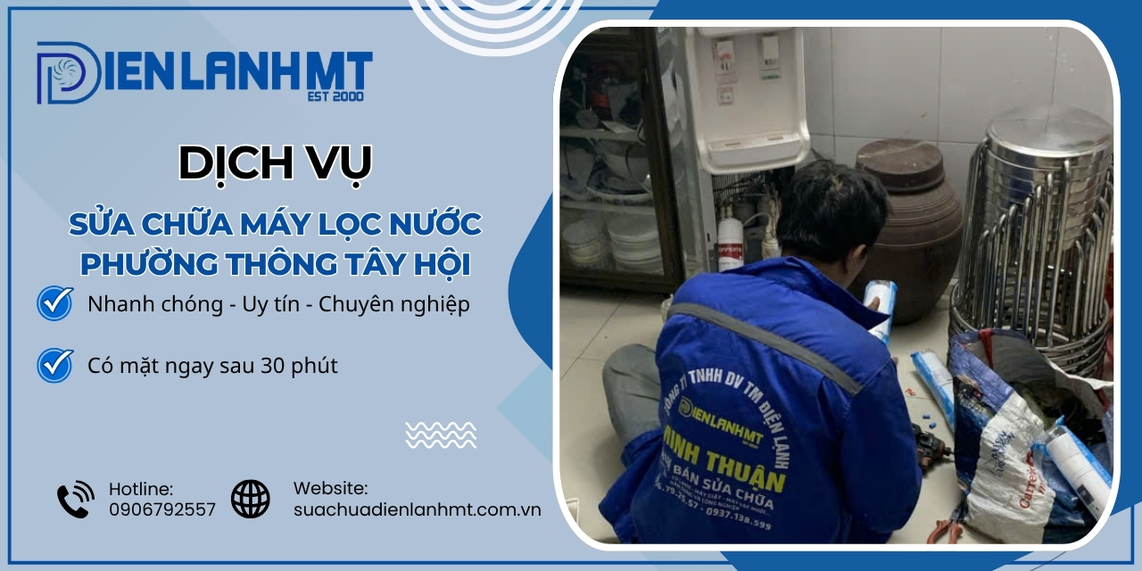 Lý do chọn Điện Lạnh MT để sửa chữa máy lọc nước Phường Thông Tây Hội