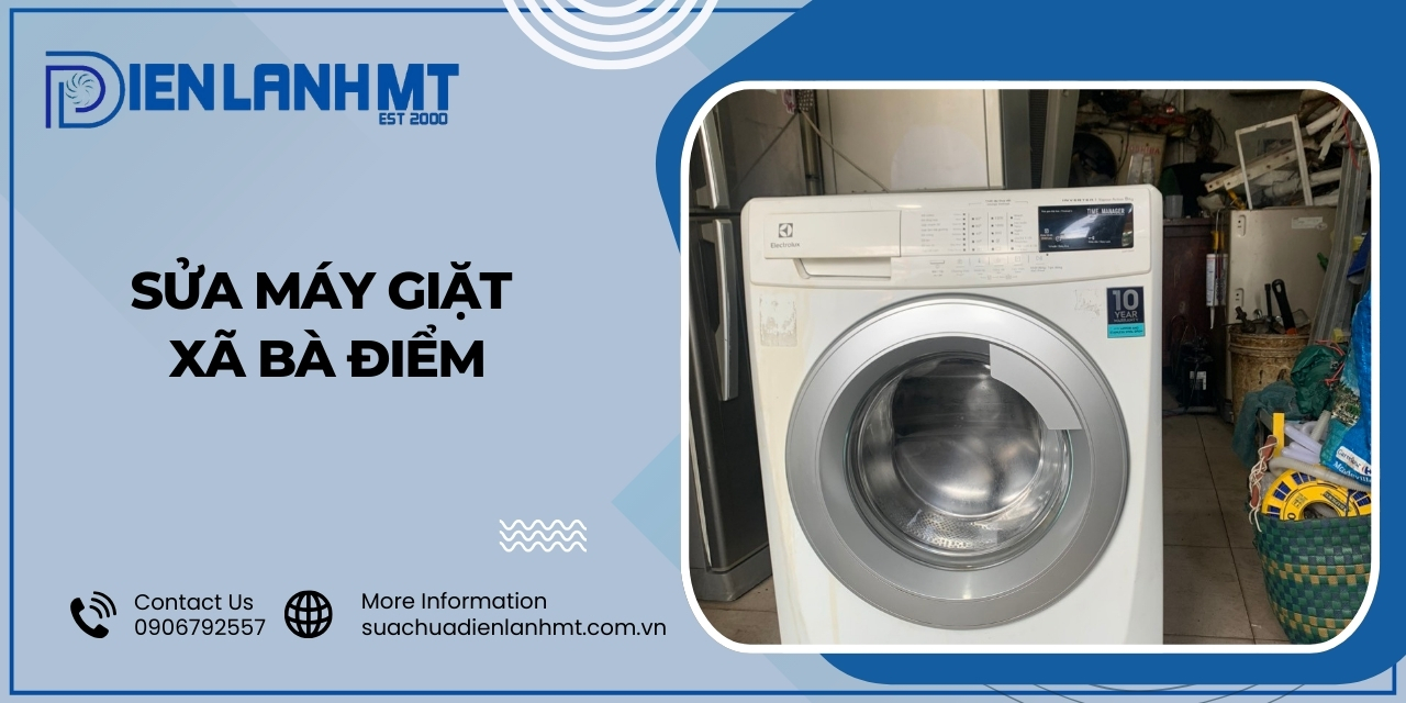 Lý do chọn Điện Lạnh MT để sửa máy giặt Xã Bà Điểm