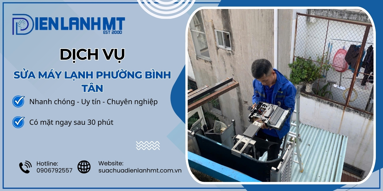 Lý do chọn Điện Lạnh MT để sửa máy lạnh Phường Bình Tân
