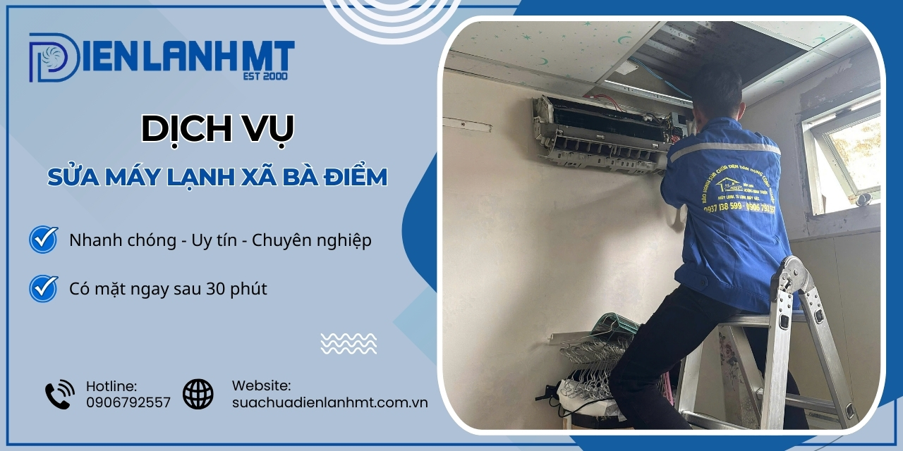 Lý do chọn Điện Lạnh MT để sửa máy lạnh Xã Bà Điểm