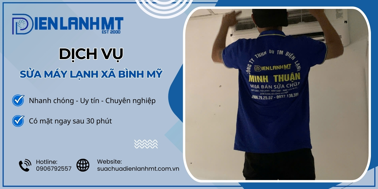 Lý do chọn Điện Lạnh MT để sửa máy lạnh Xã Bình Mỹ