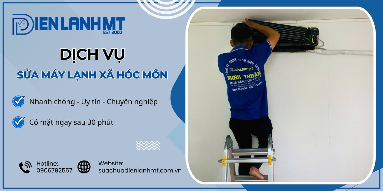 Lý do chọn Điện Lạnh MT để sửa máy lạnh Xã Hóc Môn