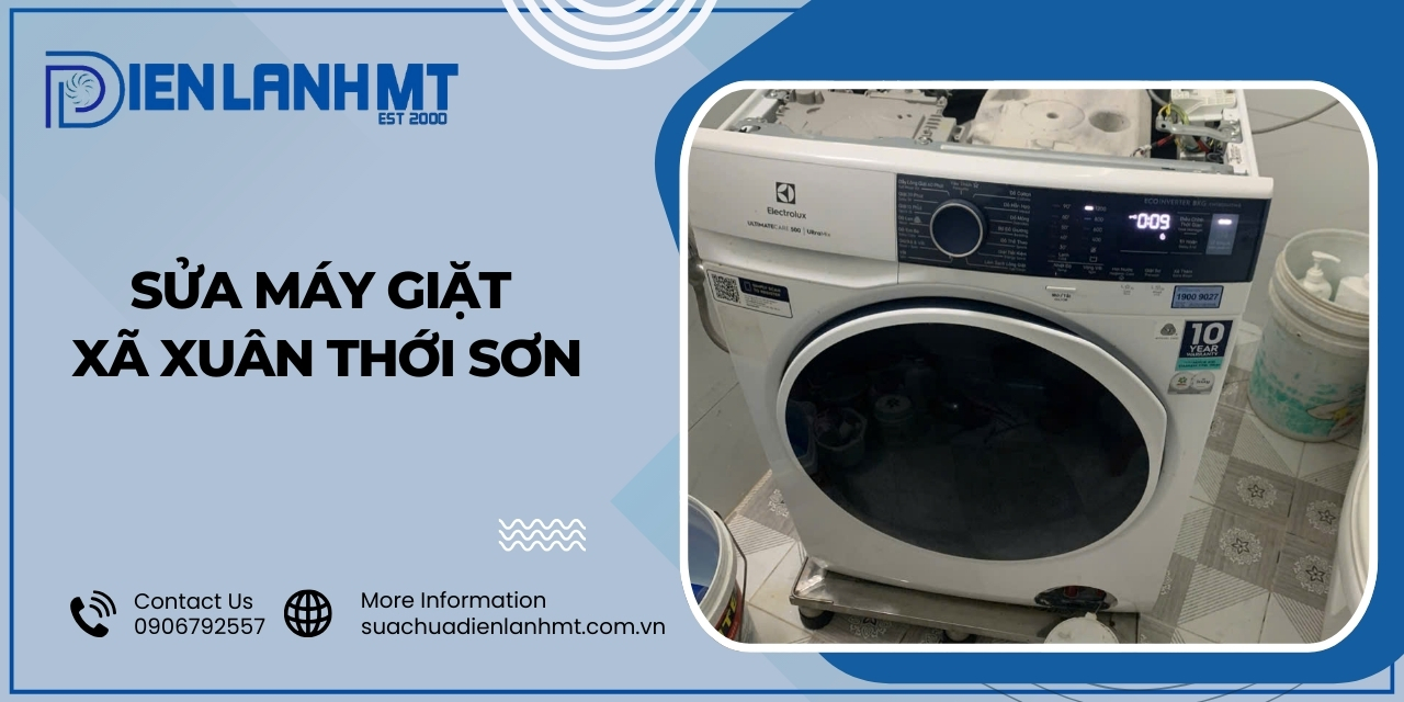 Máy giặt không phân bổ đều quần áo khi giặt