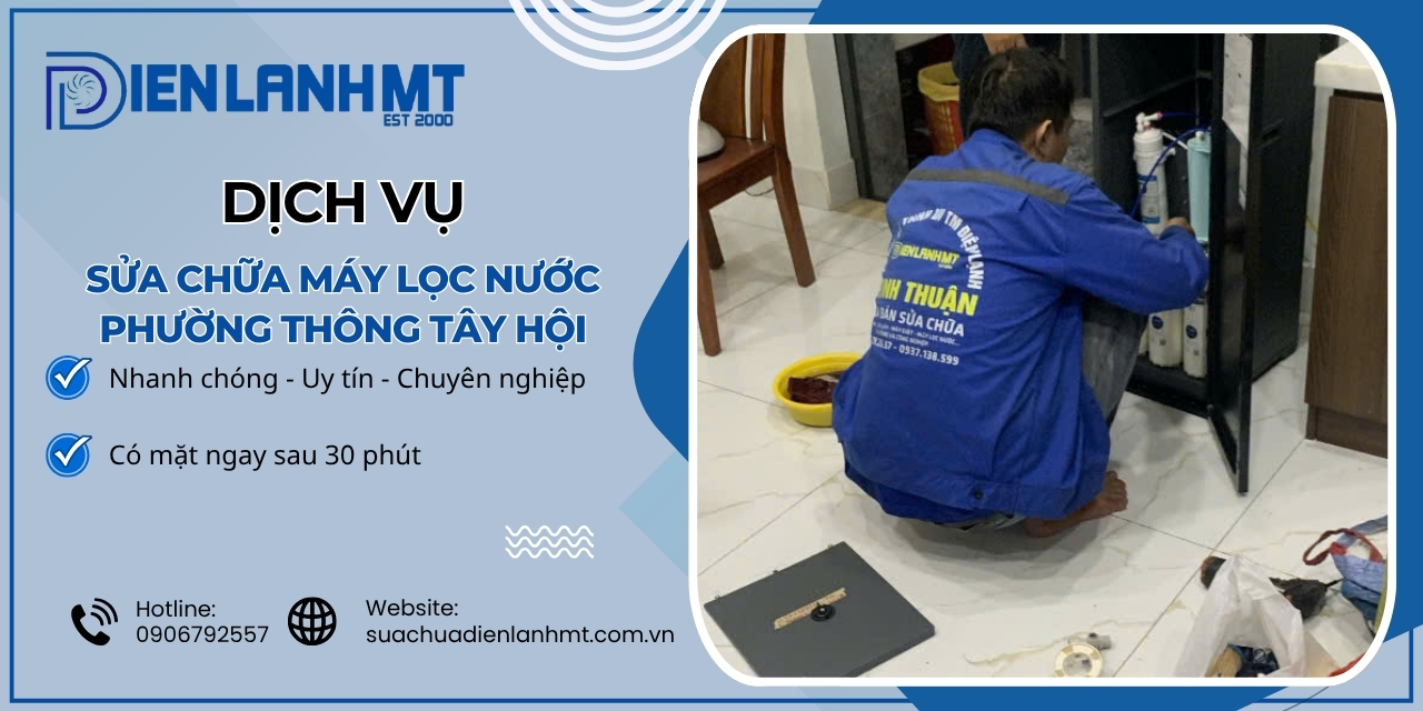 Máy lọc nước không hoạt động hoặc mất nguồn đột ngột