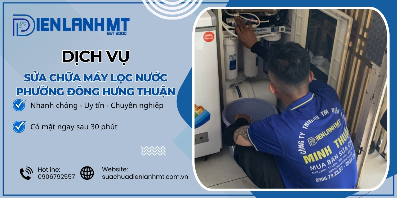 Máy lọc nước vẫn hoạt động nhưng không ra nước