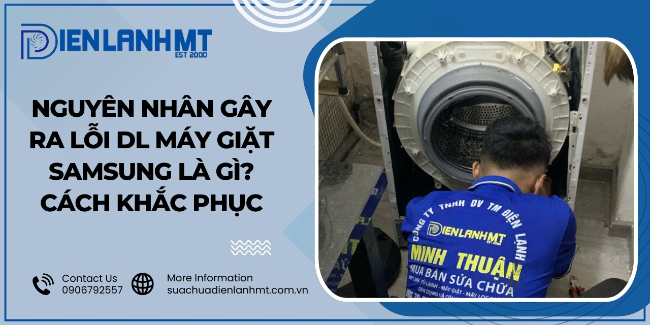 Nguyên nhân lỗi DL máy giặt Samsung?