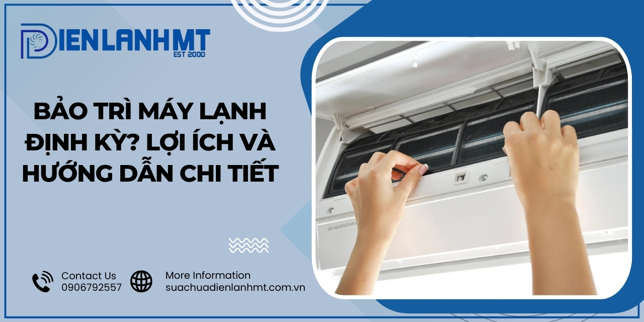 Những lưu ý quan trọng trong quá trình bảo trì máy lạnh