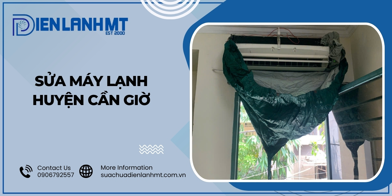 Quy trình sửa chữa máy lạnh Huyện Cần Giờ tại Điện Lạnh MT