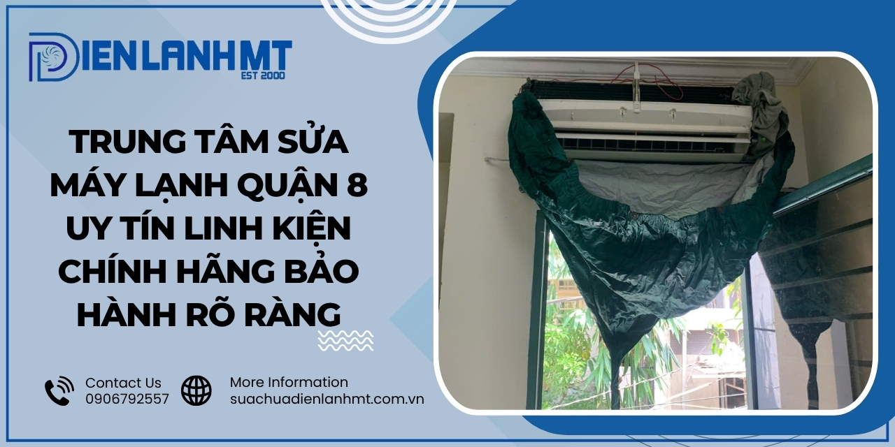 Quy trình sửa chữa máy lạnh quận 8 tại Điện Lạnh MT