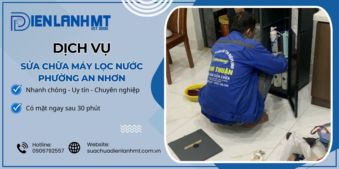 Quy trình sửa chữa máy lọc nước Phường An Nhơn