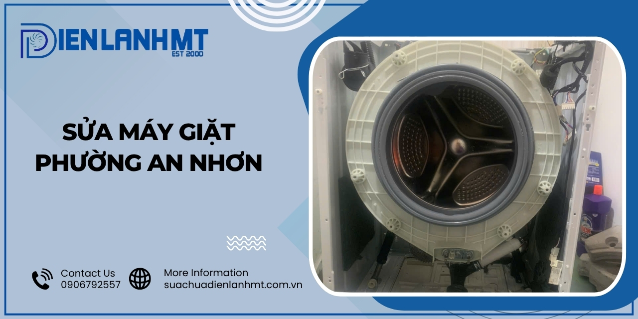 Quy trình sửa máy giặt Phường An Nhơn
