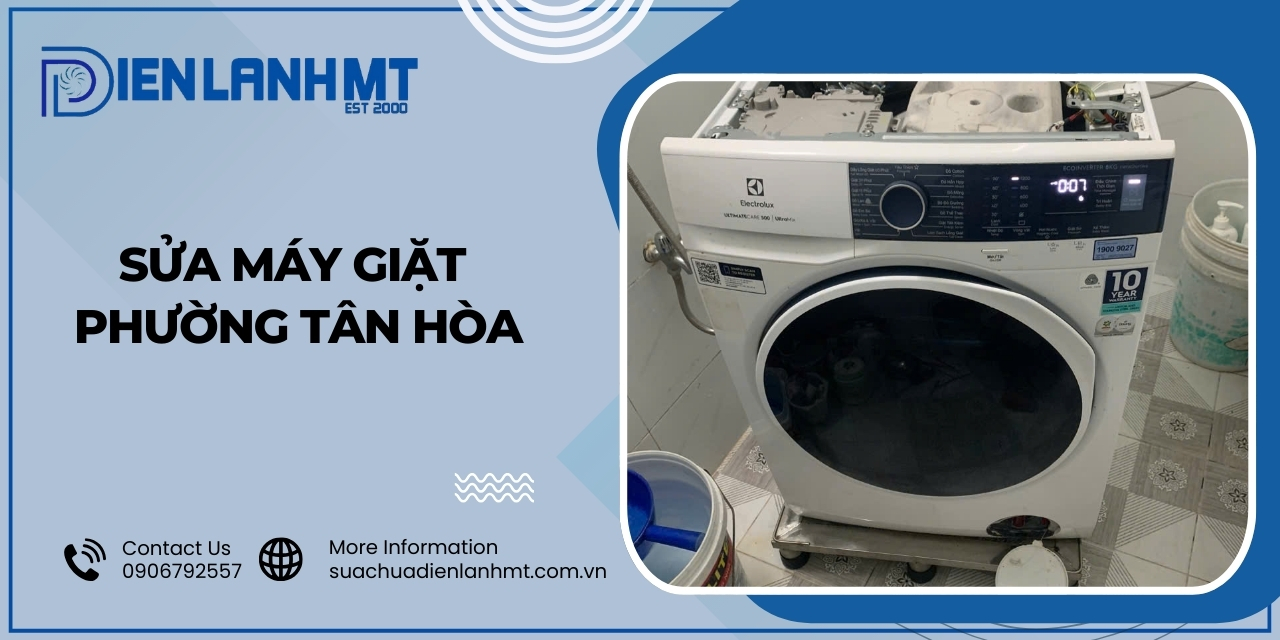 Quy trình sửa máy giặt Phường Tân Hòa