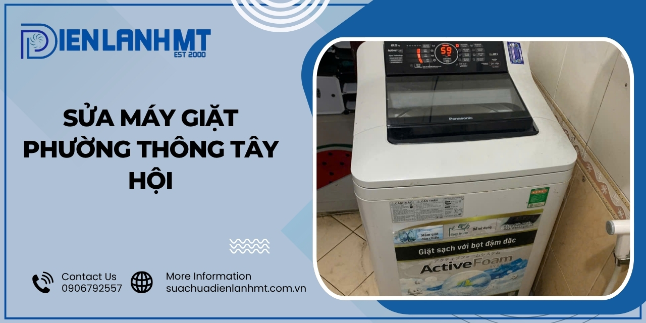 Quy trình sửa máy giặt Phường Thông Tây Hội