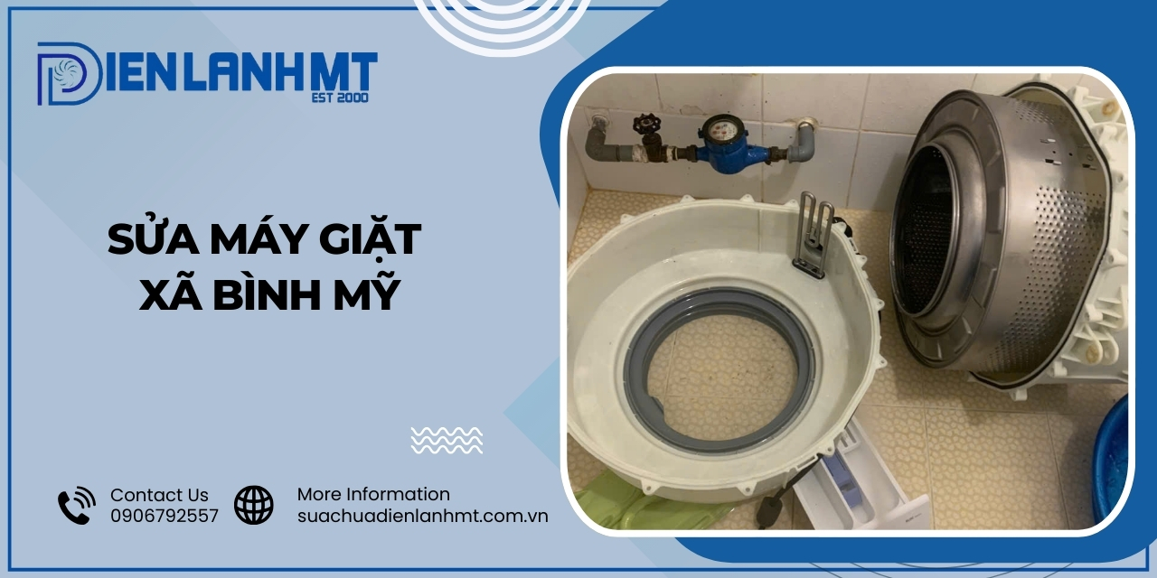 Quy trình sửa máy giặt Xã Bình Mỹ