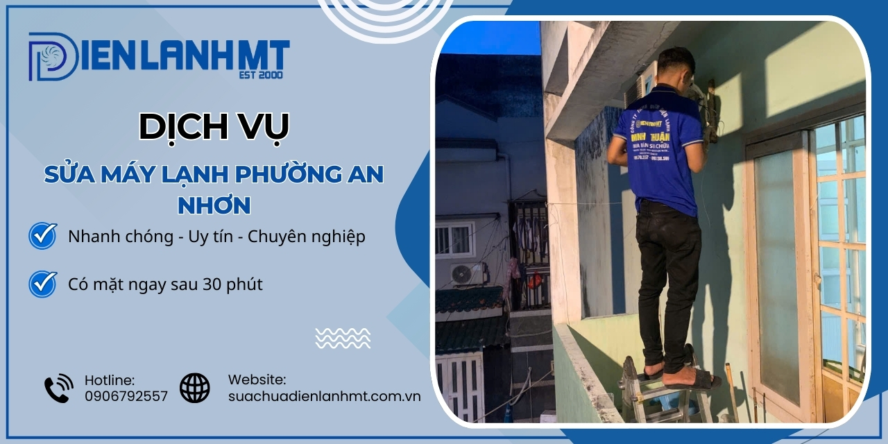 Quy trình sửa máy lạnh Phường An Nhơn