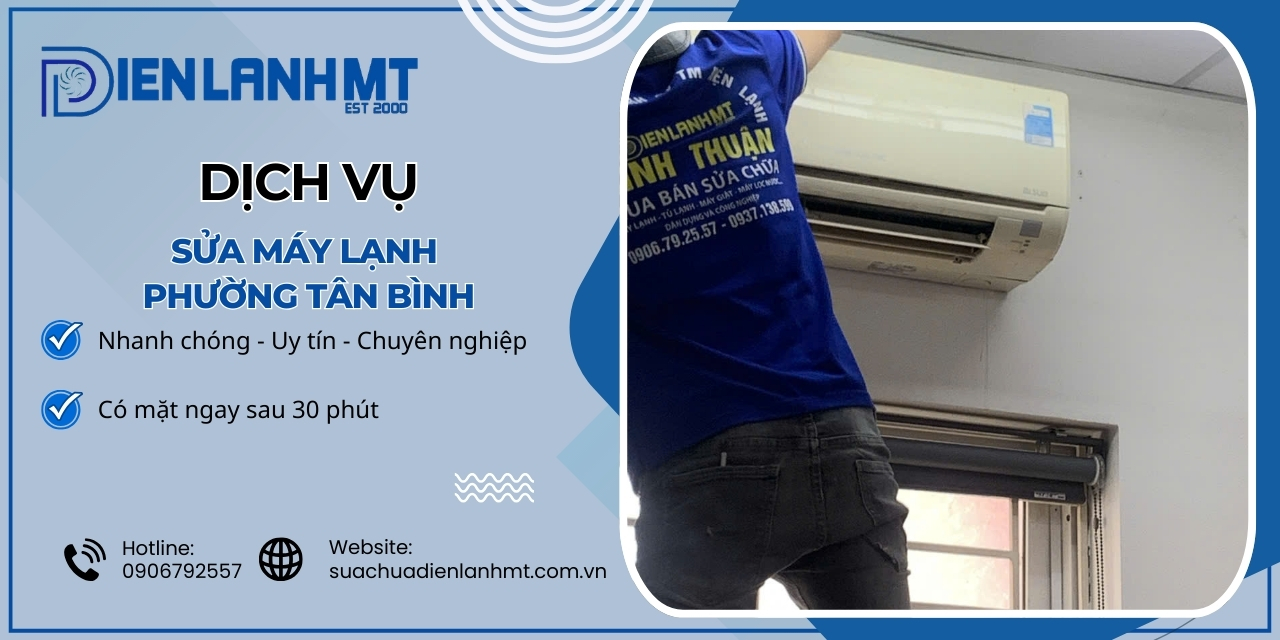Quy trình sửa máy lạnh Phường Tân Bình