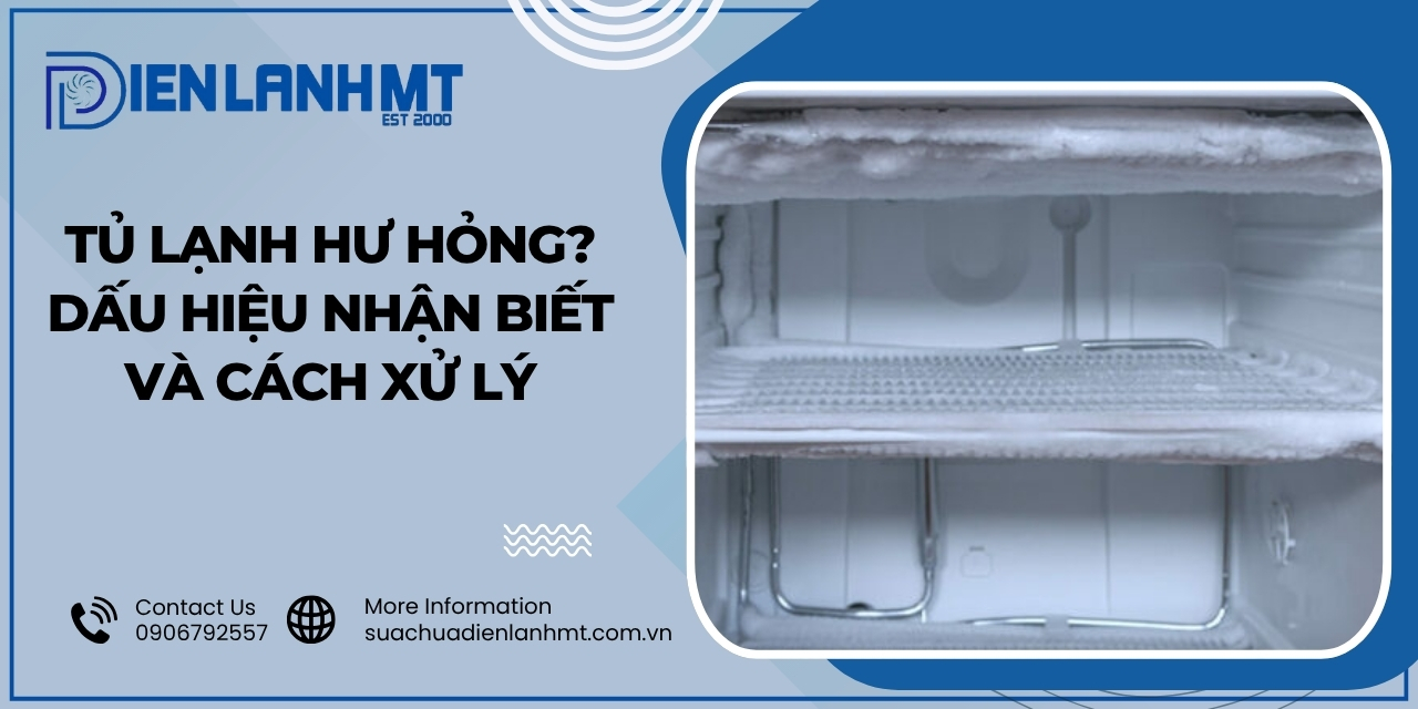 Rã đông và làm sạch tuyết đóng trong tủ