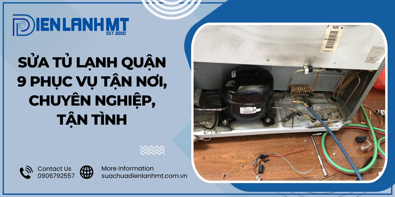 Các lỗi tủ lạnh thường gặp cần sửa chữa tại quận 9